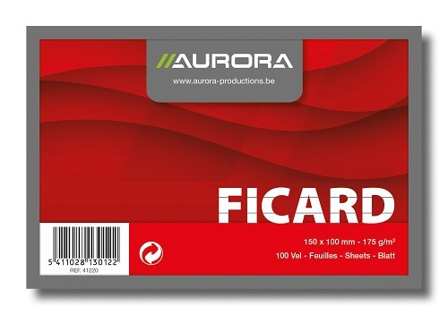 FICHES 100X150 5MM /100