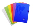 CLAIREFONTAINE A4-NOTIZBUCH, 10 MM KARRIERTES NOTIZBUCH, 80 SEITEN