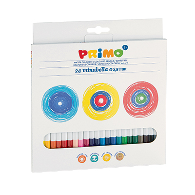 MINABELLA KLEURPOTLODEN, DOOS VAN 24
