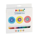 CRAYONS COULEURS MINABELLA, ETUI DE 24
