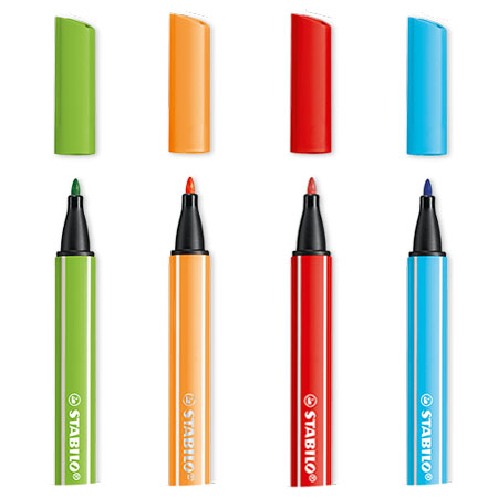 MARQUEURS STABILO POINTMAX, ÉTUI DE 12