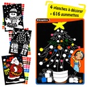 WEIHNACHTSTAFELN-AUFKLEBER