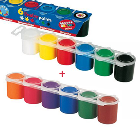 GOUACHE IN 12X25ML BOX