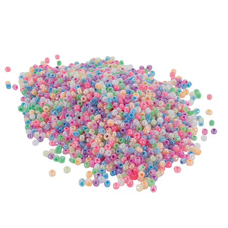 PERLES ROCAILLE IRISÉES 2.5MM