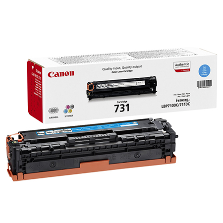 CANON LAZER 731 CYAN CARTRIDGE