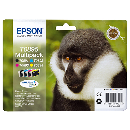 EPSON T0895 MULTIPACK CARTRIDGES