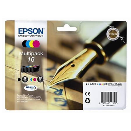 CARTOUCHES ESPON 16 MULTI-PACK C/M/J/N