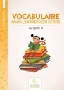 VOCABULARY FOR WRITTEN EXPRESSION