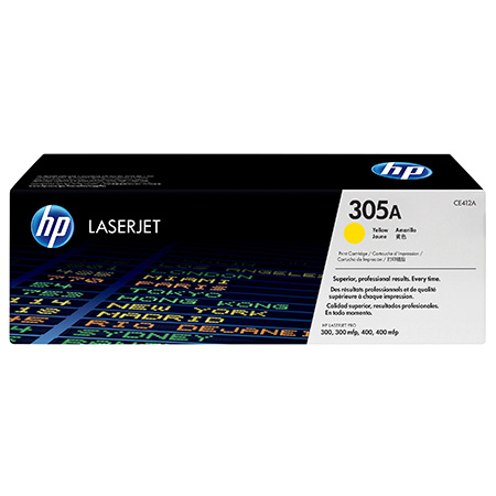 CARTOUCHE HP305A JAUNE