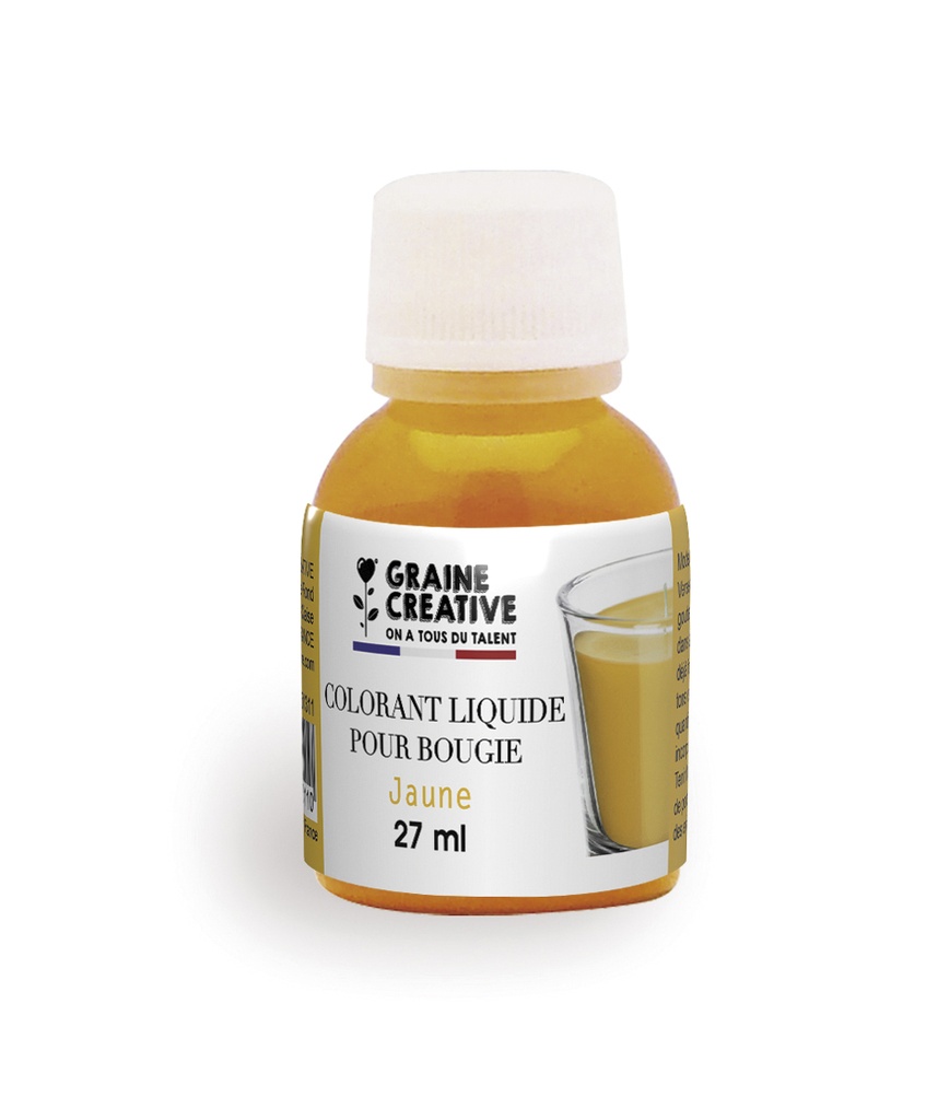 COLORANT BOUGIE JAUNE 27ML
