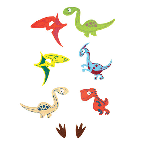 FELT DINOSAURS/28