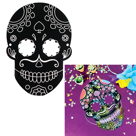 MASQUES À GRATTER MEXICAIN/4