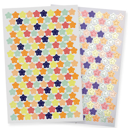 STICKERS INITIAL ÉTOILES