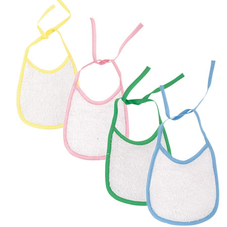 SET OF 4 BIBS, 30/40CM
