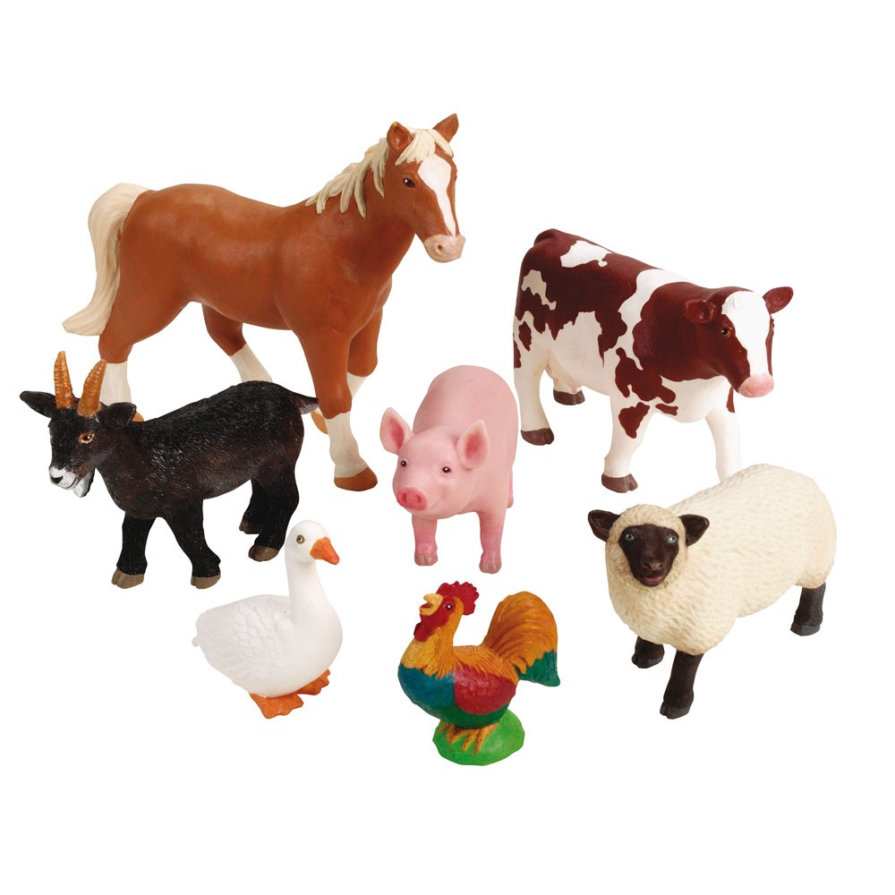 LES GRANDS ANIMAUX DE LA FERME