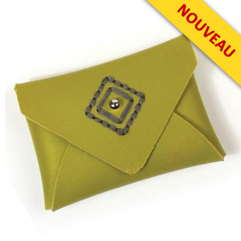 Vorlage für eine Lederbrieftasche
