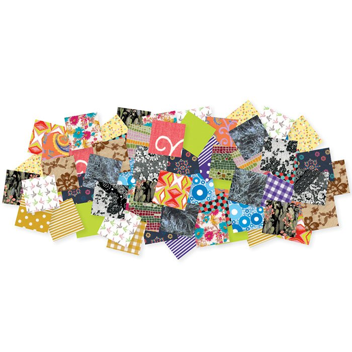 DECOPATCH PAPIER VIERKANTEN, ZAK VAN 11.000 STUKS