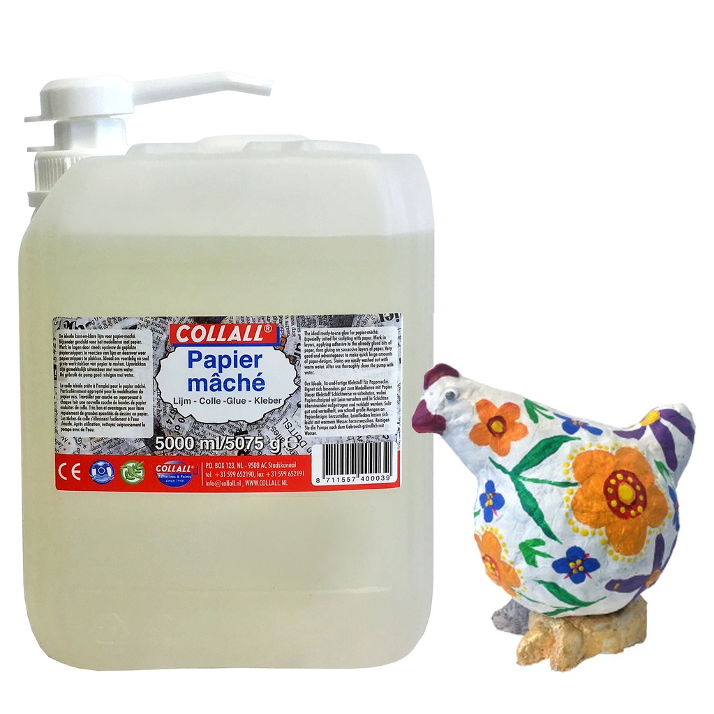 COLLE PAPIER MÂCHÉ 5L