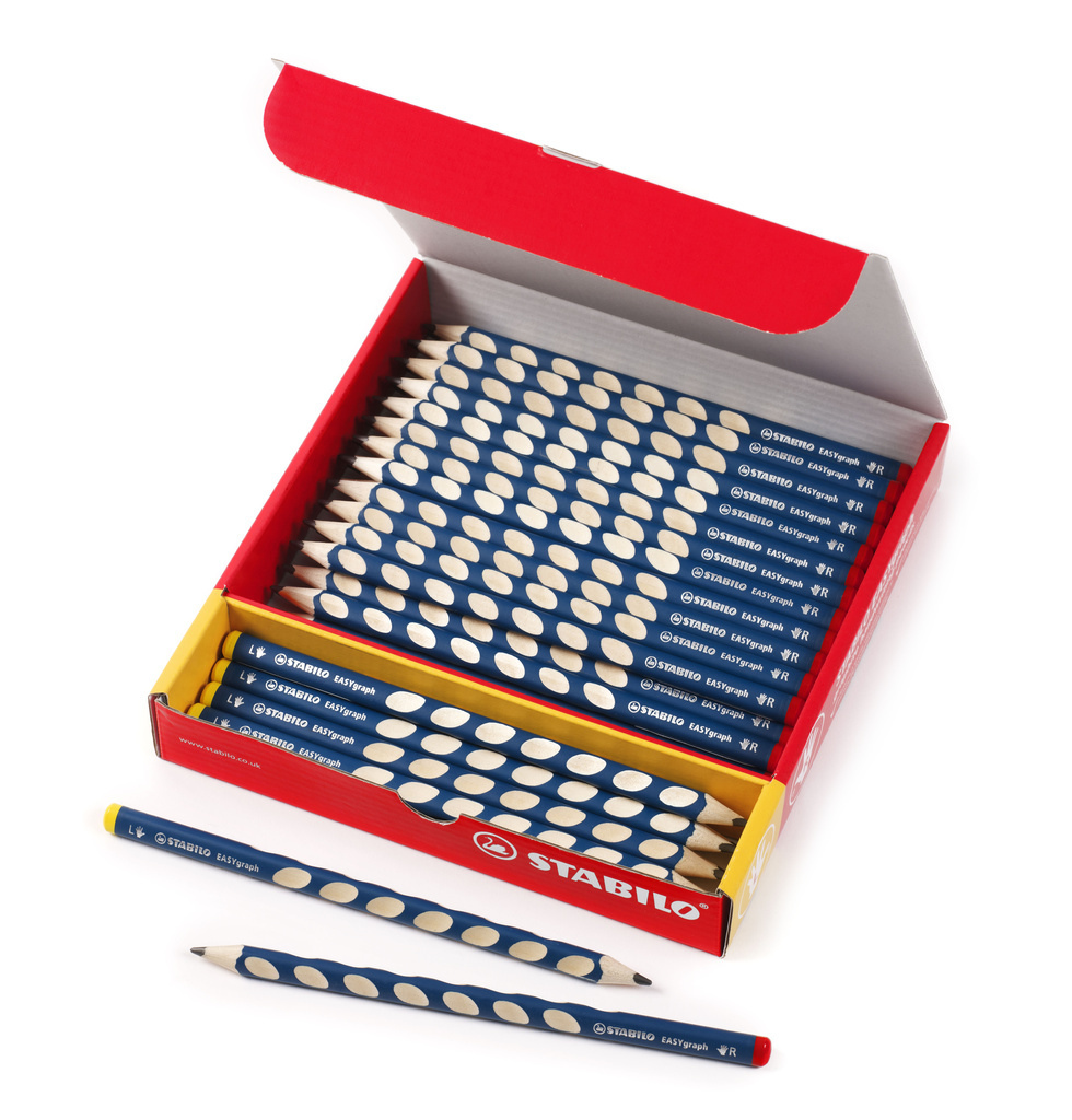 CRAYONS GRAPHITE EASYGRAPH, BOÎTE DE 48
