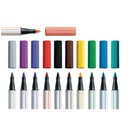 STABILO PEN 68 BORSTELMARKERS, DOOS VAN 12