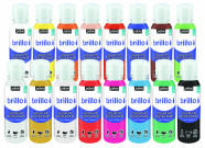 BRILLO GOUACHE 150ML, ASSORTIMENT VAN 16