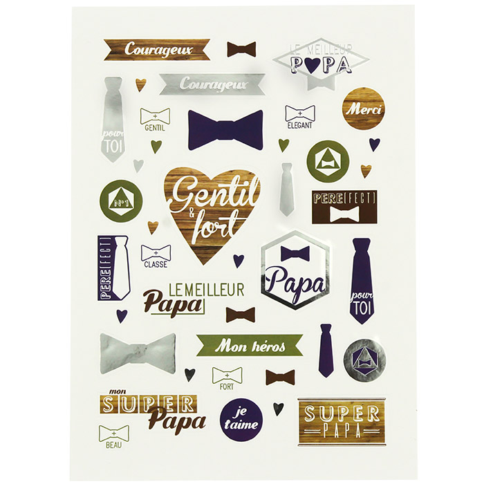 STICKERS SUPER PAPA