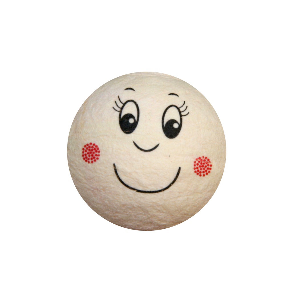 Cotton balls for girls' heads, 25 mm