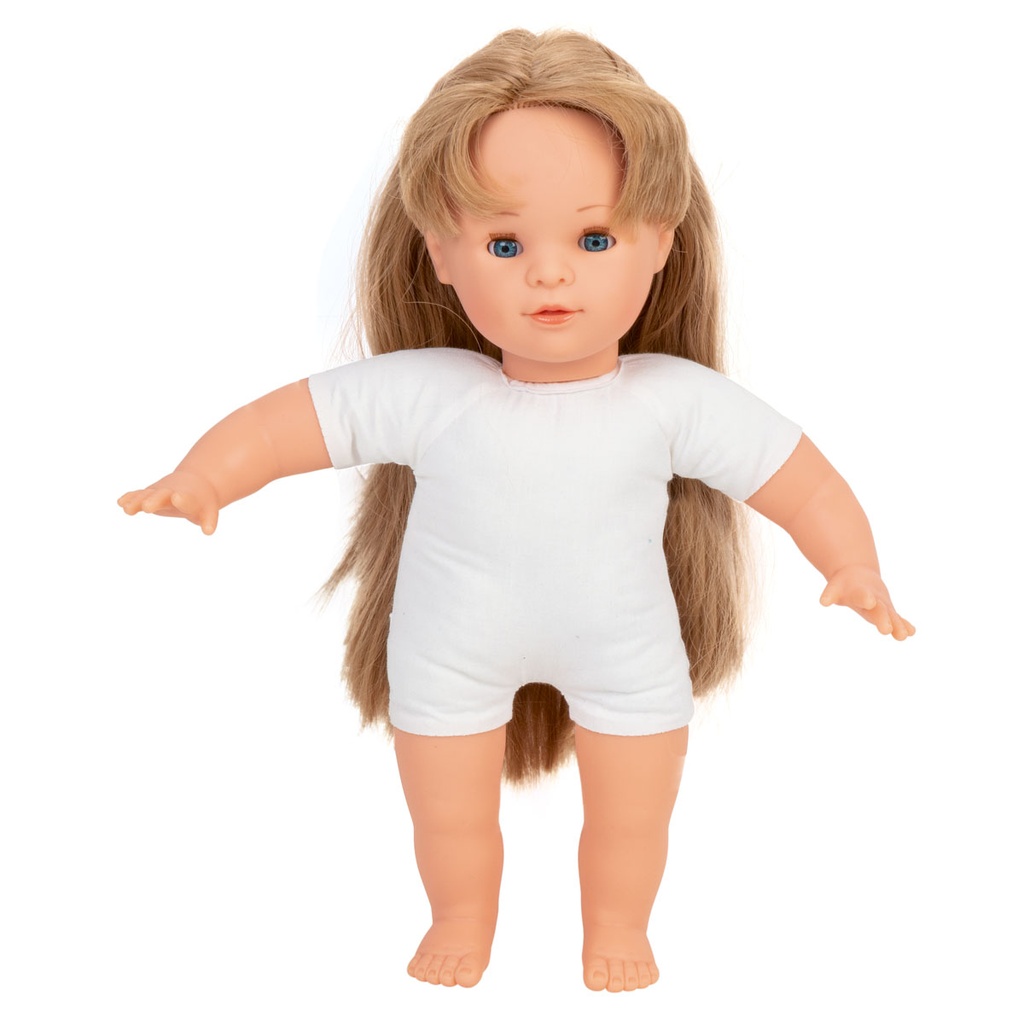 EUROPÄISCHE MÄDCHENPUPPE, 35CM