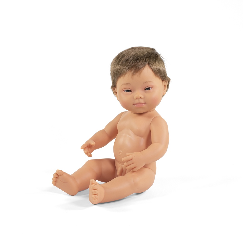 Down-Syndrom-Puppe, 38 cm