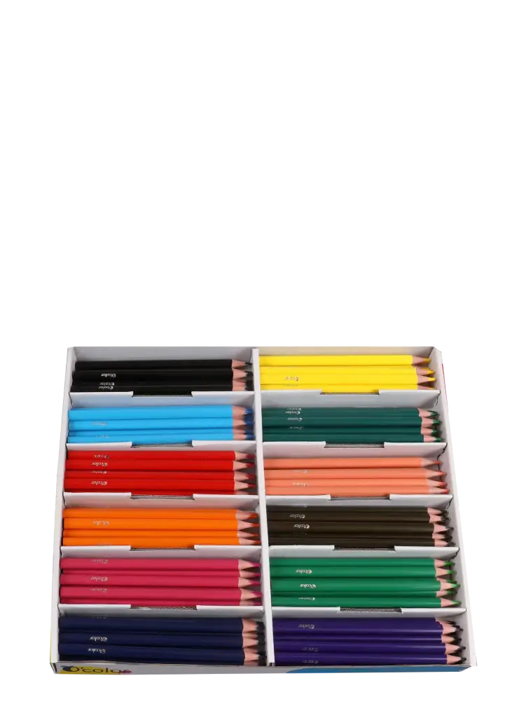 JUMBO TRIANGULAR PENCILS WITHOUT WOOD