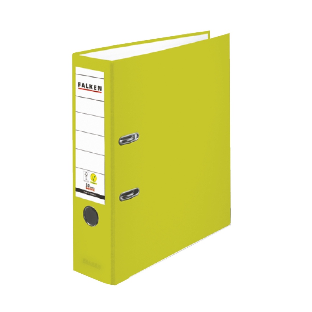 BOX OF 20 CLASS. PLASTIC LEVER. BACK 8 APPLE GREEN