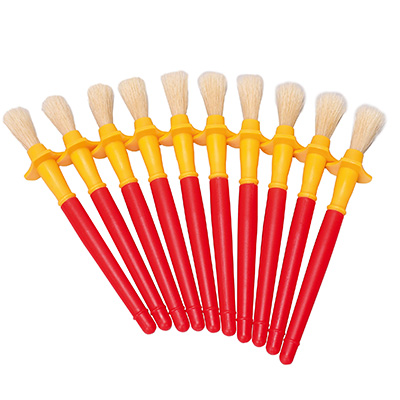 PINCEAUX 'JUMBO MATERNELLES ', LOT DE 10
