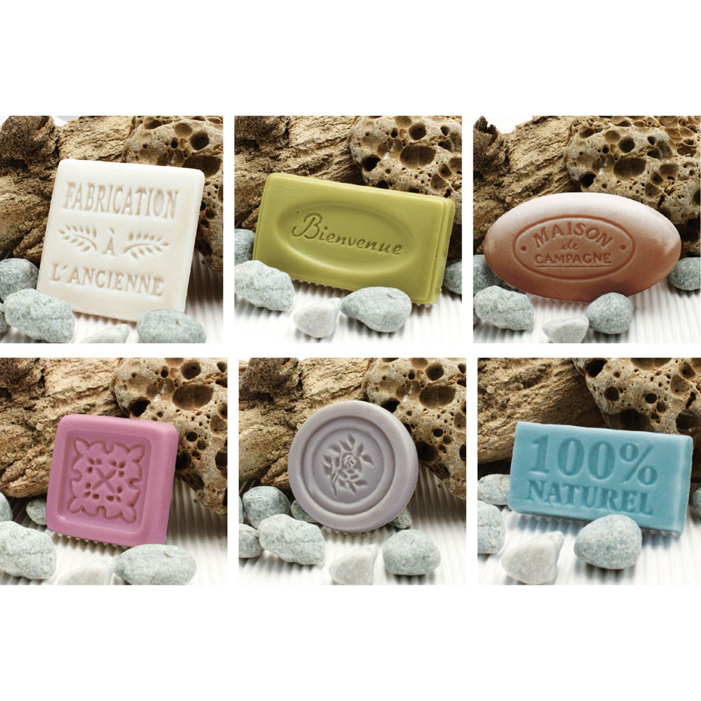 OLD-FASHIONED SOAP MOLD, SET OF 6
