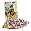 Tierhautkarton, 9 Blatt