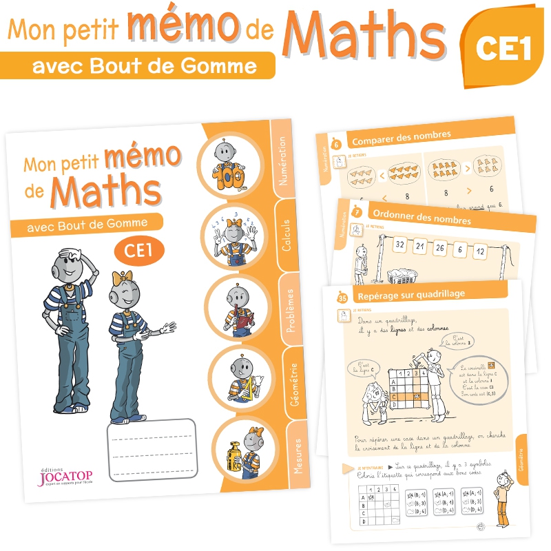 MY LITTLE MATH MEMO, 2-3RD PRIMARY