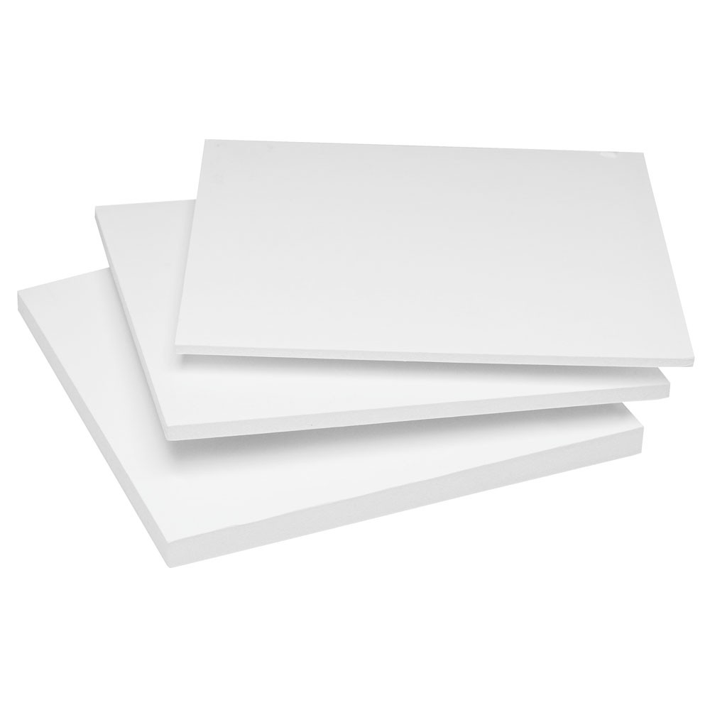 CARTON MOUSSE BLANC 3MM 50X70CM