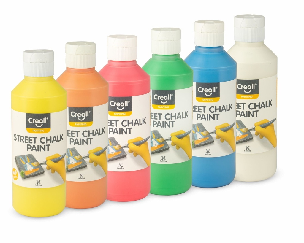 Chalk Floor Paint, 6 x 250 ml