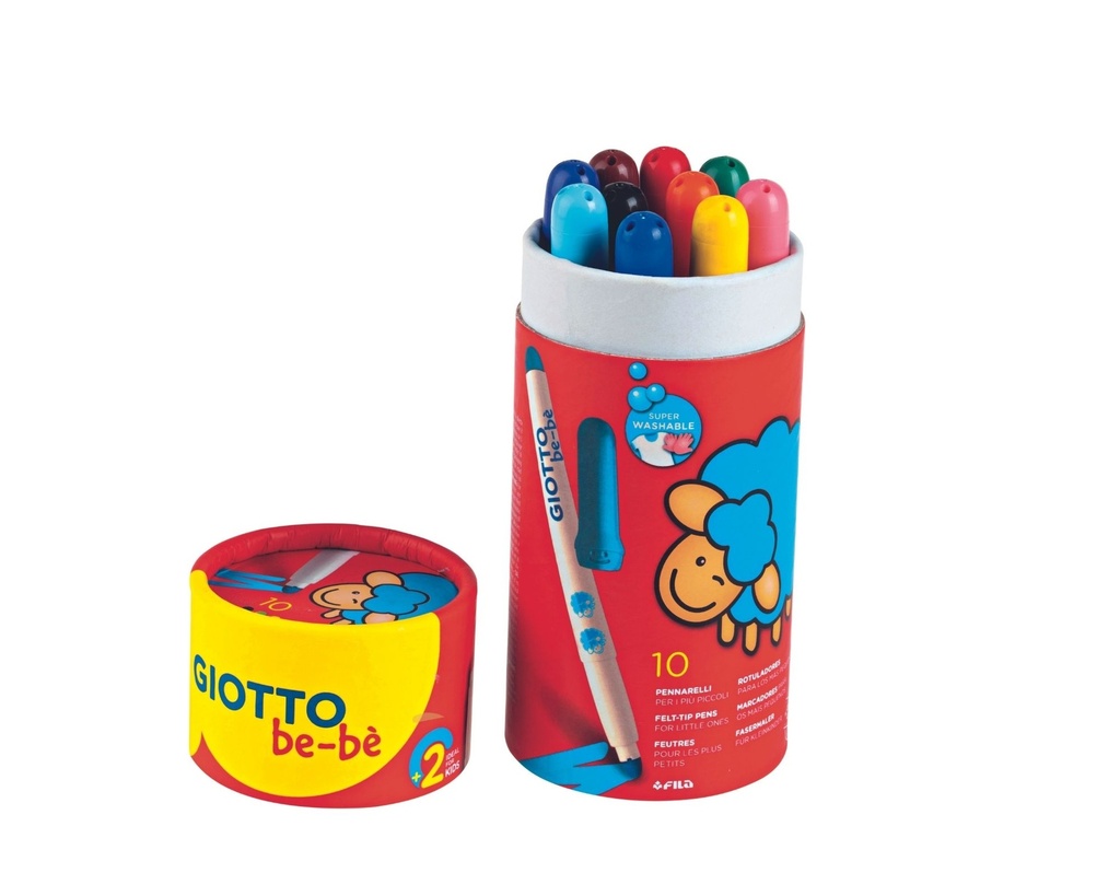 MAXI BE-BÈ MARKERS, POT OF 10