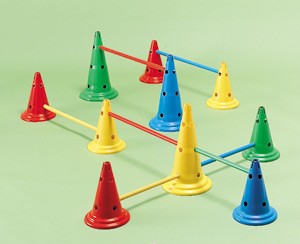 30CM KEGEL / 4 SORTIERT