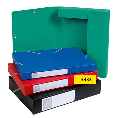 BOÎTE DE CLASSEMENT CARTON A4 DOS 4CM