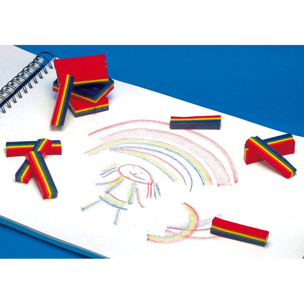 REGENBOOGWASKRIJTEN/PAK VAN 25