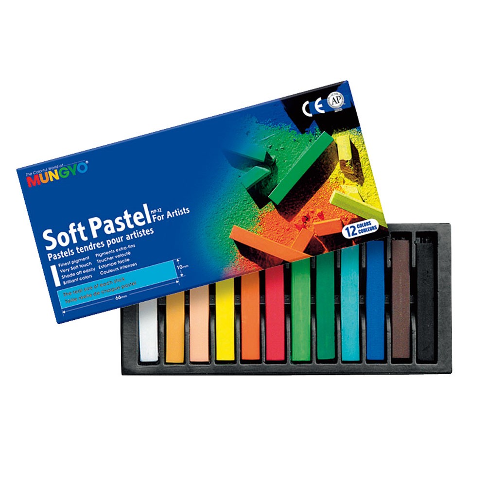 PASTELS SEC, BOITE DE 12