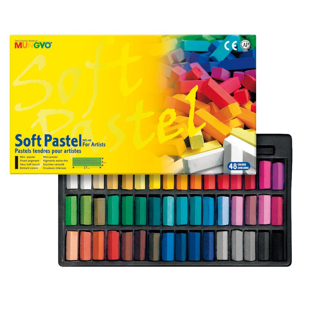 PASTELS SECS 1/2, LE COFFRET DE 48