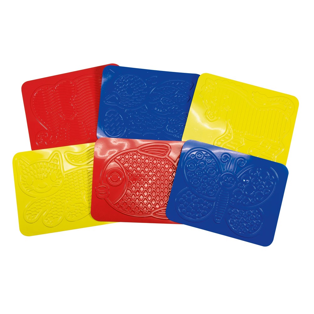 Tierspurplatten, 6er-Set