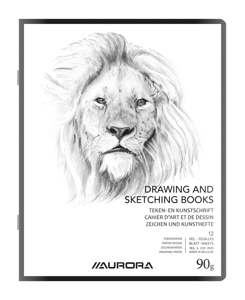 CAHIER DE DESSIN 16X21 SANS SOIE