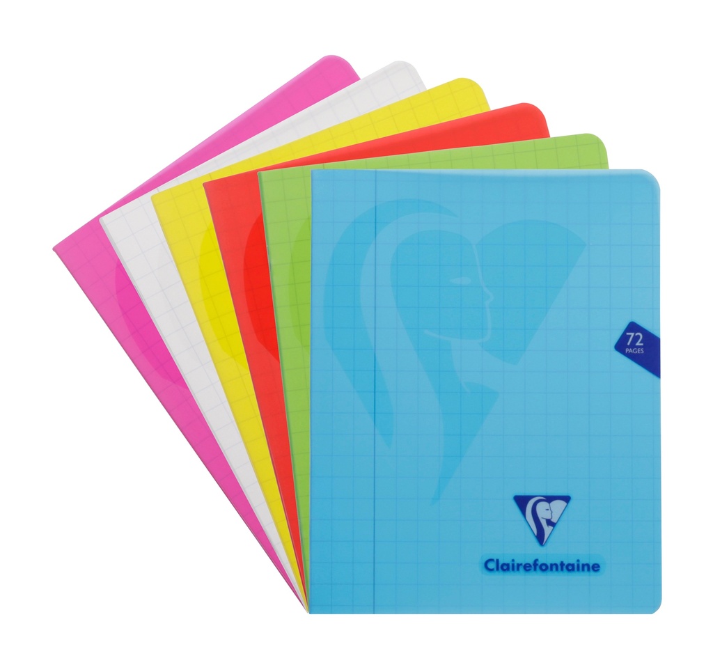 CLAIREFONTAINE ECO PP NOTEBOOK 72P 10MM