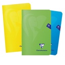 CLAIREFONTAINE GERUIT NOTITIEBOEK 5 MM - 17X11 CM, 96 PAGINA'S.