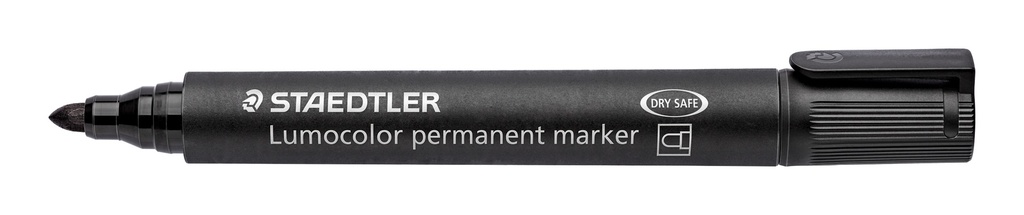 "DRY SAFE" BLACK BULLET MARKER