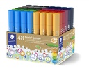 MARQUEURS STAEDTLER NORIS JUMBO TRIANGULAIRE, PACK DE 48