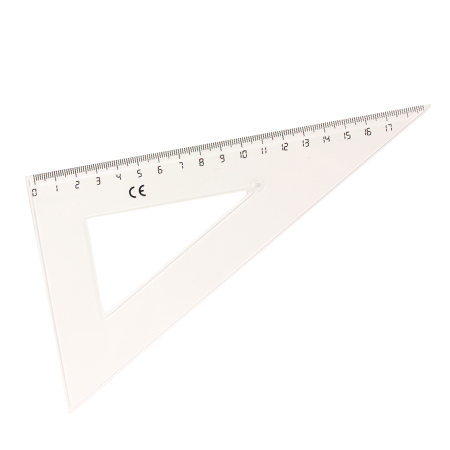 PLASTIC SQUARE 60ø 20CM